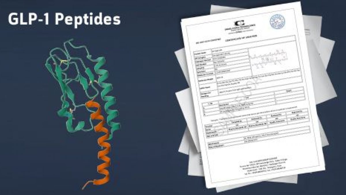 Certification of GLP-1 Peptide Drug Impurities
